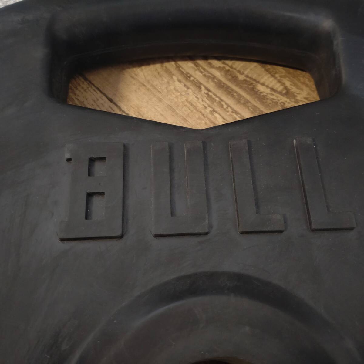 BULL ブル ラバーオリンピックプレート 20Kg×2 穴径50mm 筋トレ 「T17654」_画像9