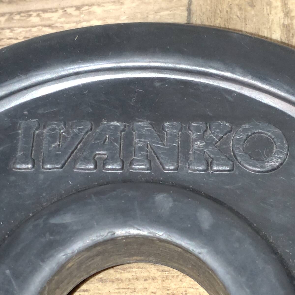 IVANKO イヴァンコ ラバーオリンピックプレート 2.5Kg×2/5Kg×4/10Kg×4/15Kg×2/20Kg×2/計135Kg 穴径50mm 「T17680」の画像7