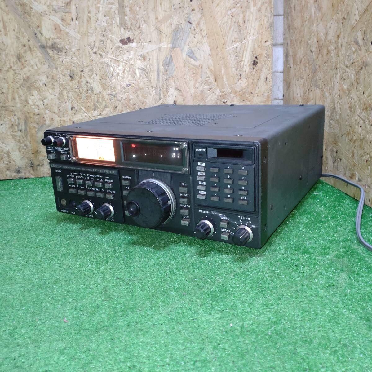 ICOM Icom wide obi region receiver receiver IC-R7000 communication receiver transceiver amateur radio electrification only verification [T17732]