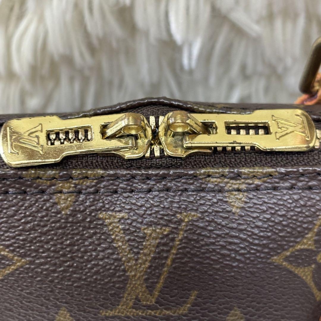 ●１円～ 【美品】LOUIS VUITTON ルイヴィトン アルマ ハンドバッグ モノグラム ヌメ革 トートバッグ ブラウン メンズ レディース 通勤_画像7