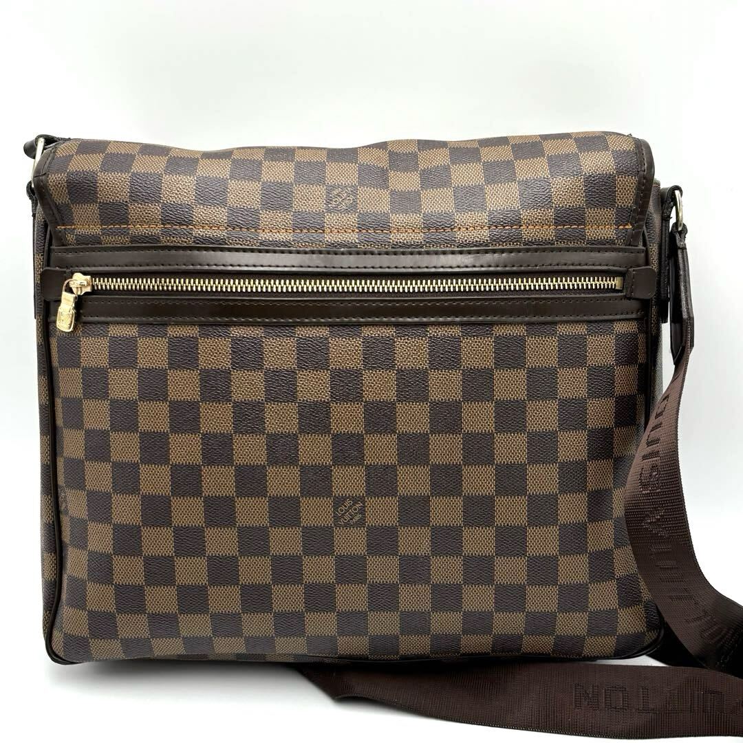 ●１円～ LOUIS VUITTON ルイヴィトン ダニエルMM メッセンジャーバッグ ショルダーバッグ メンズ レディース 通勤通学 A４サイズ収納可_画像2