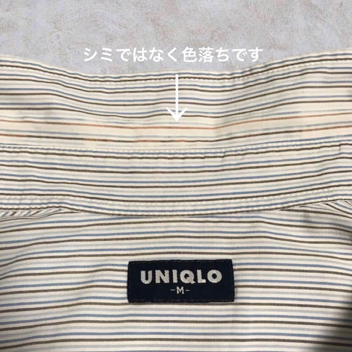 UNIQLO ユニクロ メンズ 半袖 ボタンダウンシャツ M