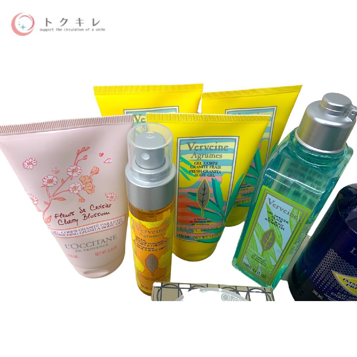 !1 jpy start free shipping L'Occitane cosme cosmetics large amount 19 point set va-be not equipped I mo-teru pre shoes Cherry bro Sam citrus 