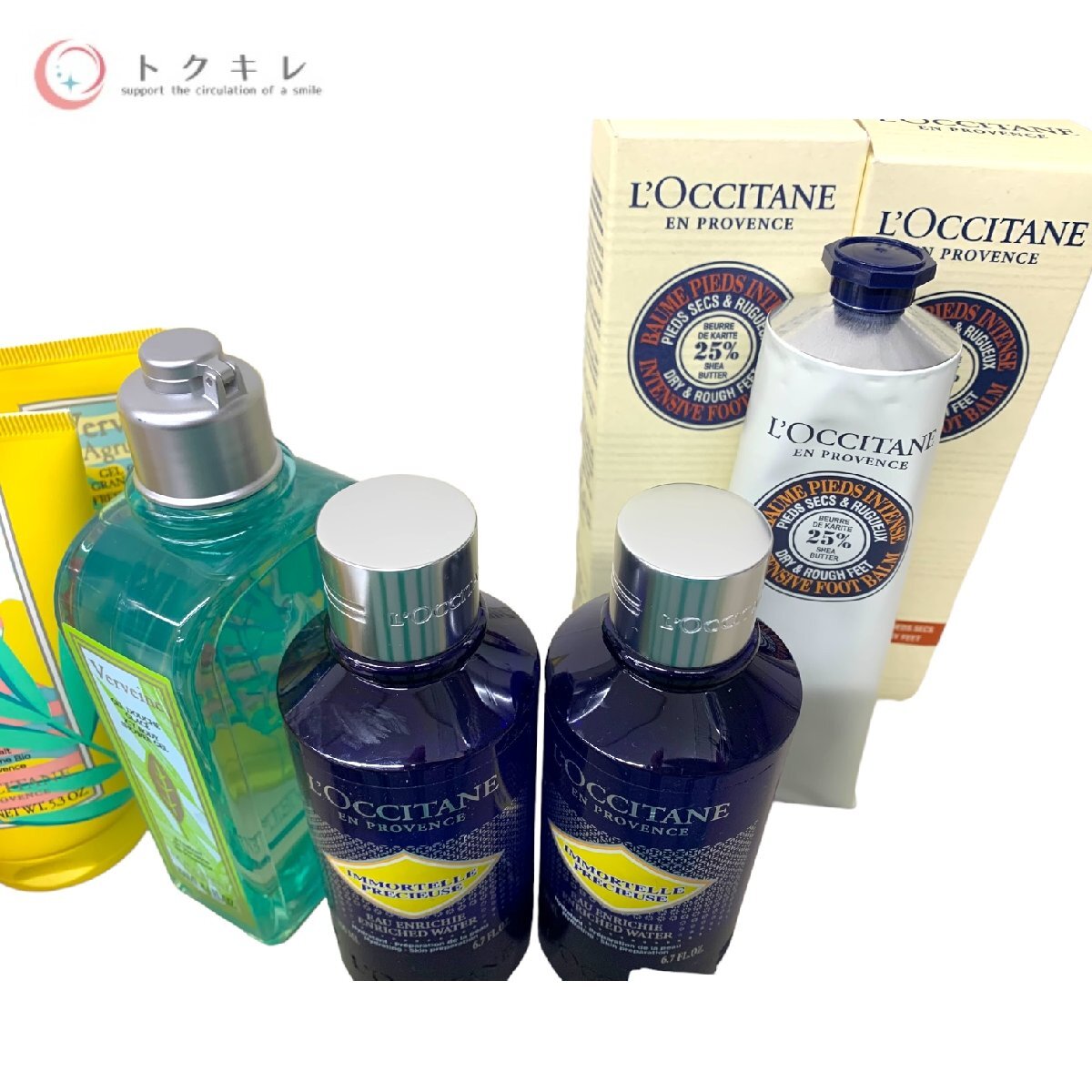 !1 jpy start free shipping L'Occitane cosme cosmetics large amount 19 point set va-be not equipped I mo-teru pre shoes Cherry bro Sam citrus 