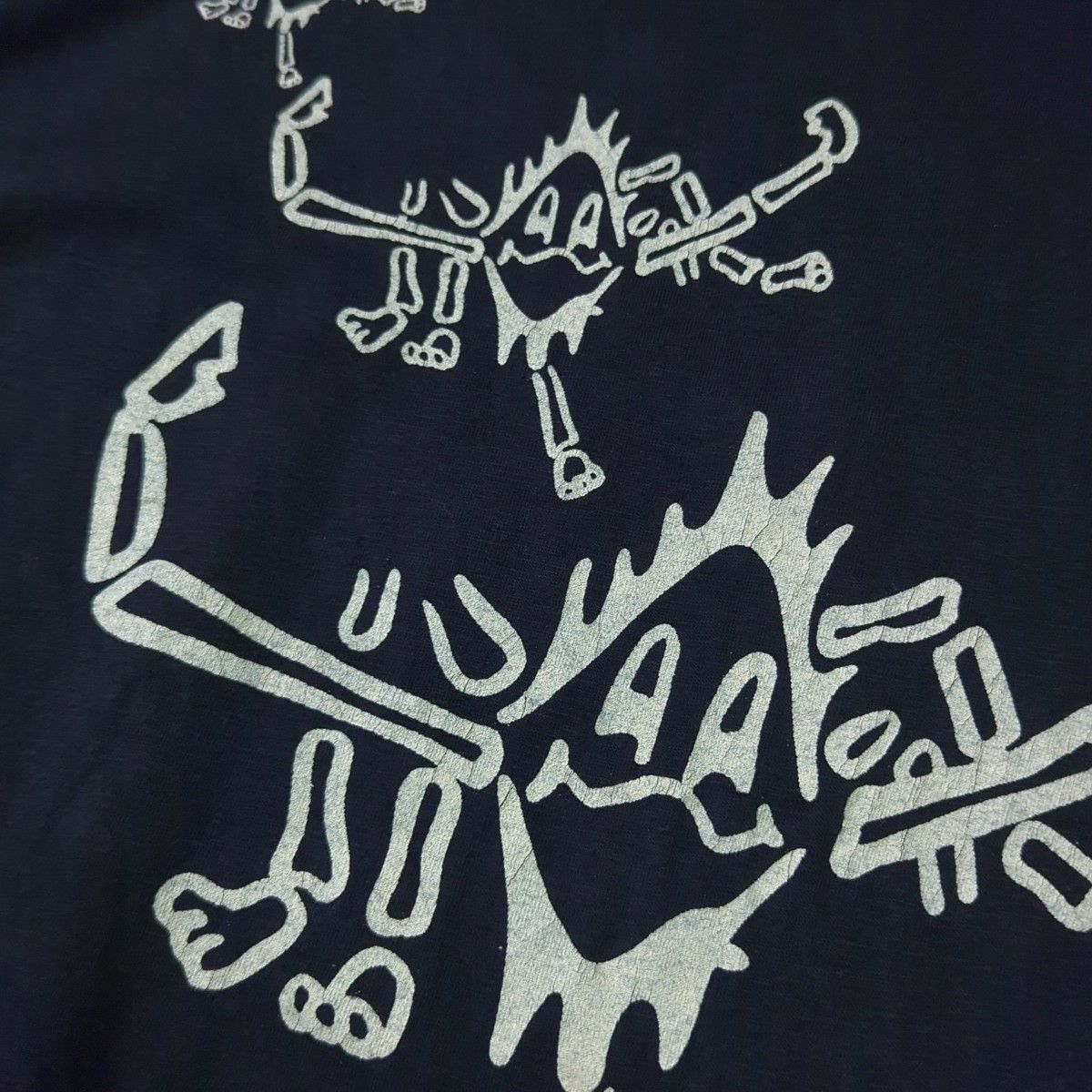 80s USA製 Hanes  Tシャツ 半袖 L スーベニア The Stoned Crab