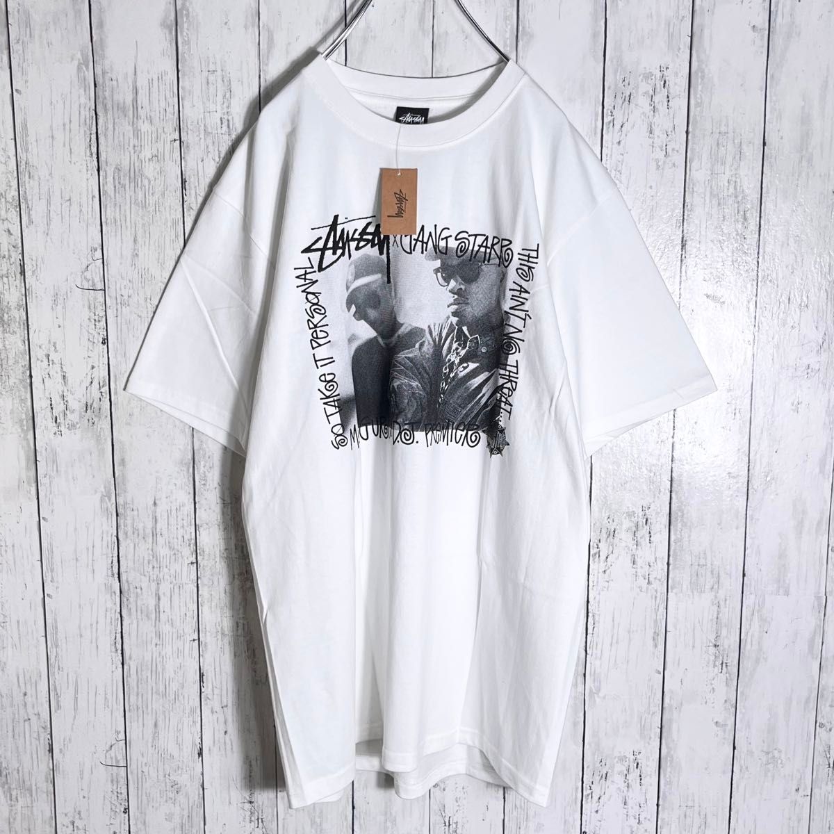 【新品】【両面プリント】ステューシー Tシャツ XL ホワイト