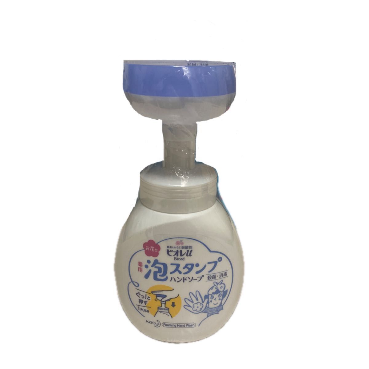 ビオレｕ 泡スタンプハンドソープ 250mL Biore 弱酸性　お花型　wash 殺菌消毒　花王 Kao Hand 衛生　手洗い