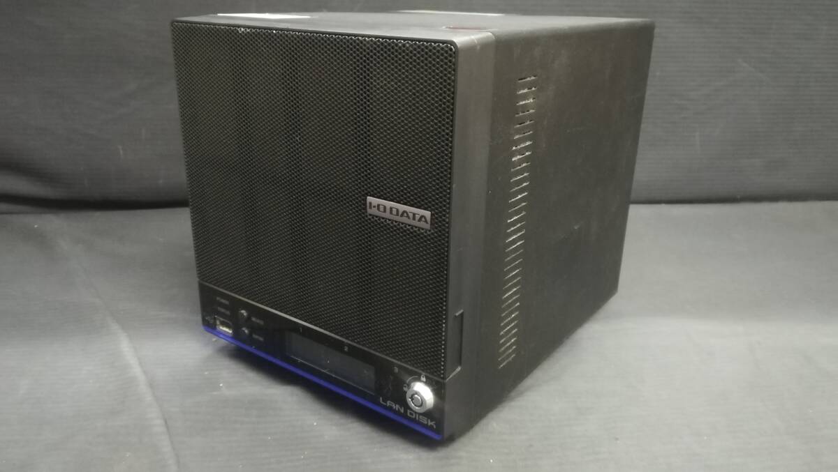 【動作品♪】I-O DATA LAN DISK HDL2-H4 NAS RAID 0/1 ネットワークHDD NASケース/HDD無しの画像1