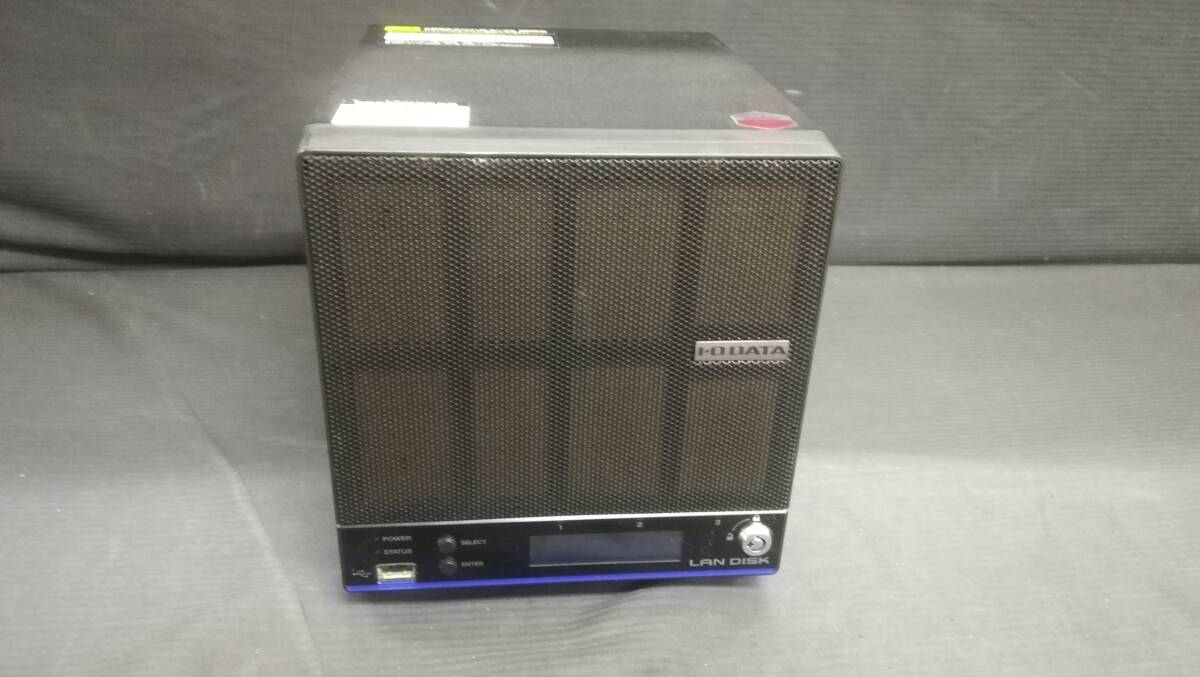 【動作品♪】I-O DATA LAN DISK HDL2-H4 NAS RAID 0/1 ネットワークHDD NASケース/HDD無しの画像2