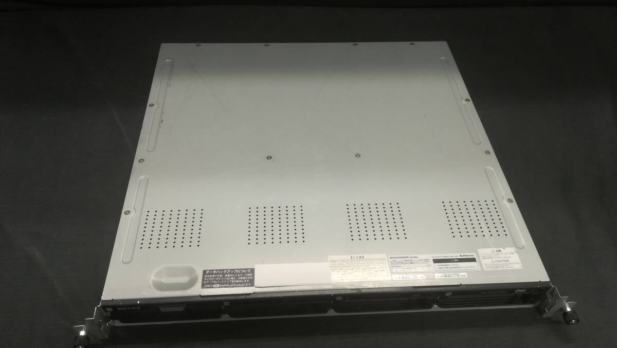 【動作品♪】BUFFALO バッファロー Terastation WS5400RN16W6 NAS ネットワークHDD ラック型/HDD無し_画像4