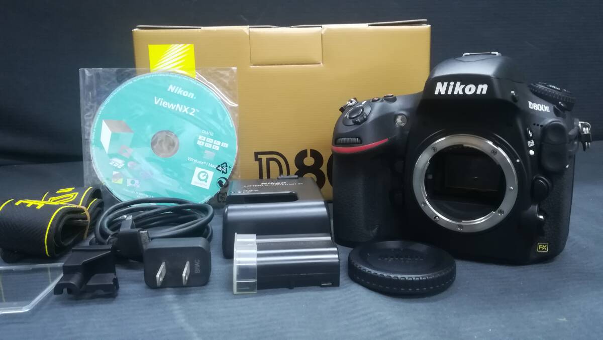 【美品♪】Nikon/ニコン D800E ボディ 3630万画素 デジタル 一眼レフ カメラ/動作品_画像1