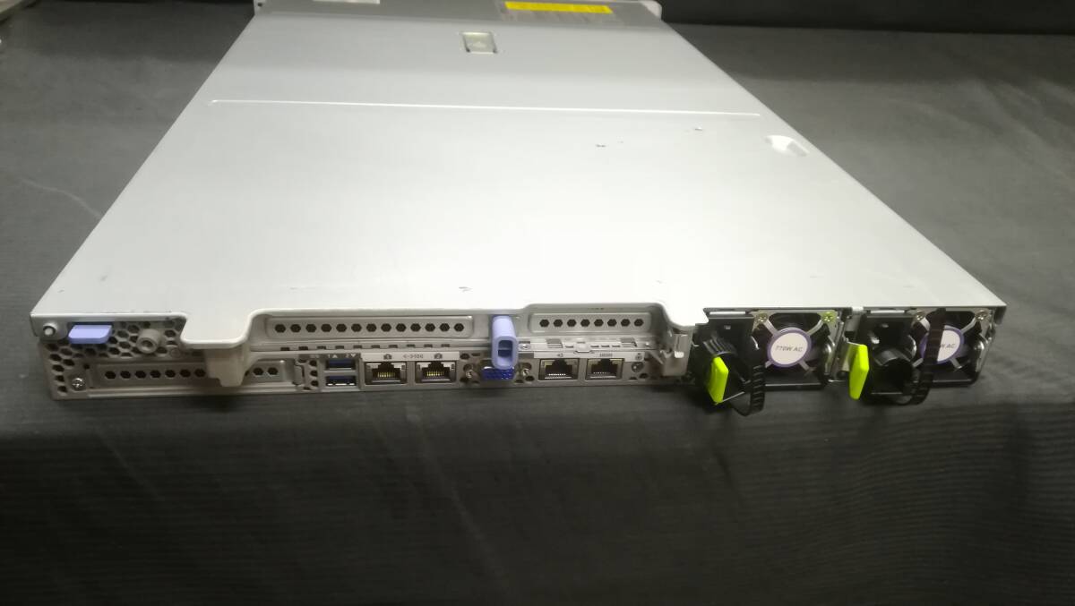 【動作品♪】Cisco UCS C220 M5 CTI-CMS-1000-M5-K9 V01 [Xeon Gold 6140×2基 2.30Ghz 18コア/仮想36コア/RAM:128GB]サーバーの画像5