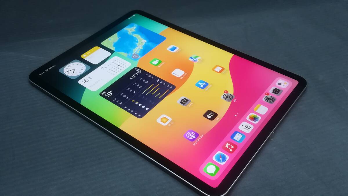 【美品♪】Apple iPad Pro 11インチ(第1世代) 64GB Wi-Fi A1980(MTXN2J/A)スペースグレイ/2018年モデル/動作品_画像1