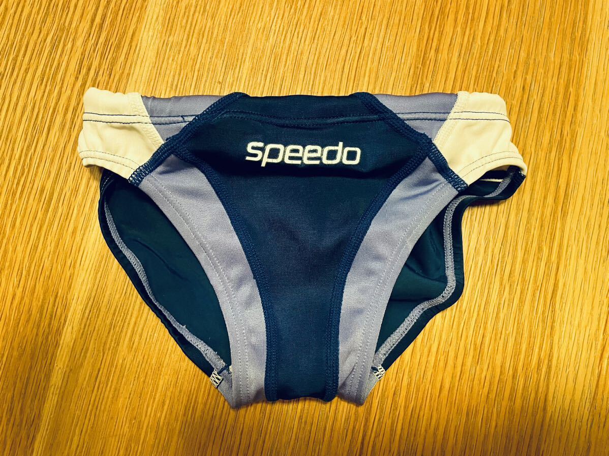 SPEEDO скорость . хлеб голубой × light purple × белый популярный дизайн высшее маленький разрезной 130 размер 