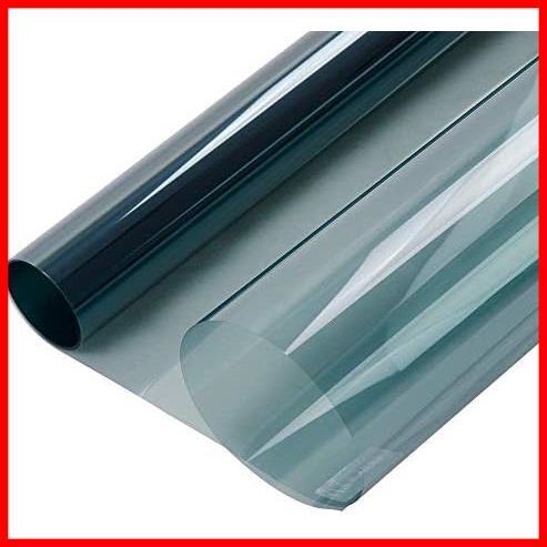 カーフィルム 熱成型対応 透明断熱 ライトブルー 車専用 フロントガラス クリア UV99%カット 断熱 前面ガラスフィルム_画像1