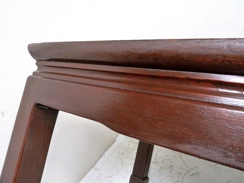 (*BM) старый . хорошо . предмет! старый низкий стол Япония прямоугольник низкий столик ширина 84.5. из дерева стол стол мебель маленький .. мир . письменный стол Showa Retro под старину 