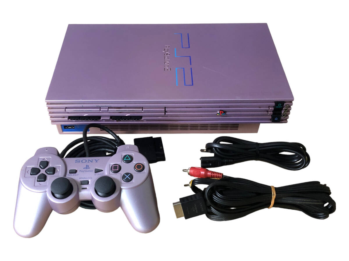 PlayStation2 SAKURA SCPH-50000SA 封印シール有 PS2 プレステ2 サクラ 本体の画像1