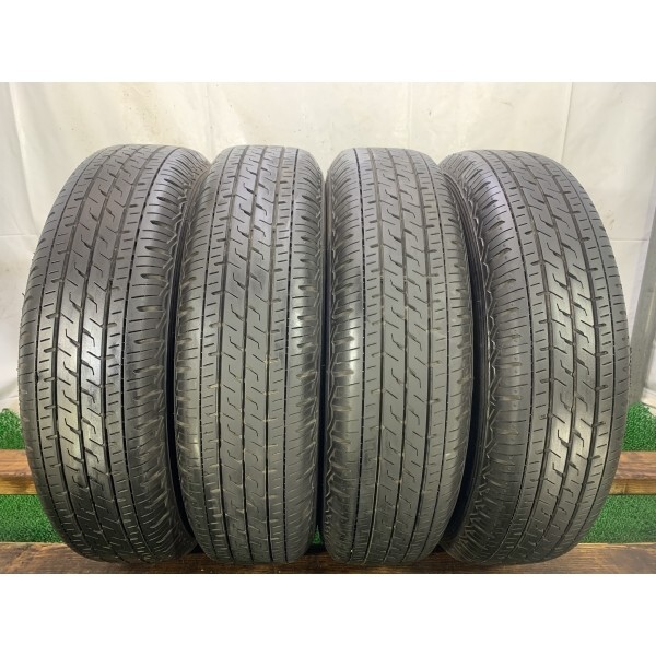 8～9分山 ブリヂストン ECOPIA R710 145/80R12 80/78N LT 4本/札幌市手渡し可/中古オンロードタイヤ(夏タイヤ) 軽トラ A1_45_画像1