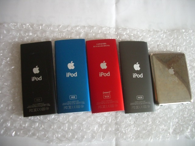 iPod Nano 5台セット　8GB16GB 第２,３,４,5世代　8GB セット _画像2