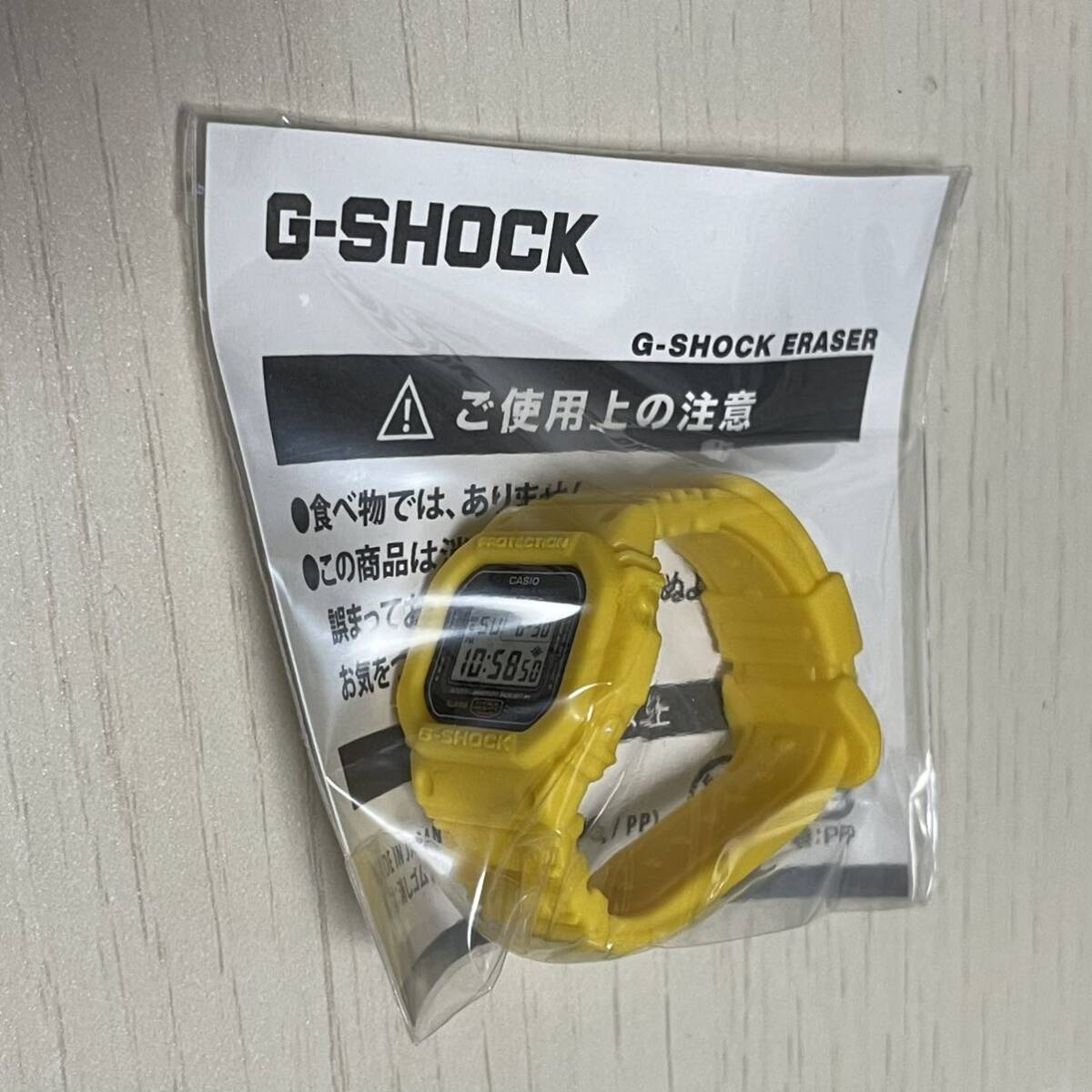 【新品未使用】G-SHOCK 非売品 消しゴム 未開封 ノベルティ 40周年 カシオ ノベルティ 消しゴム Gショック CASIO