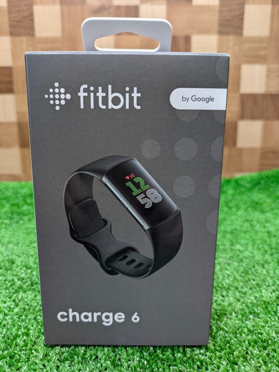 Google Fitbit Charge6 ブラック スマートウォッチ フィットビット 新品 未使用品 未開封品 1スタ 送料無料_画像1