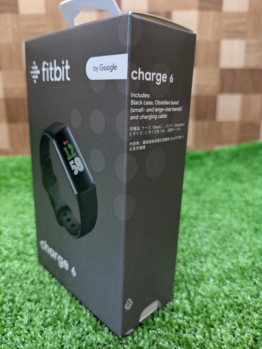 Google Fitbit Charge6 ブラック スマートウォッチ フィットビット 新品 未使用品 未開封品 1スタ 送料無料_画像2