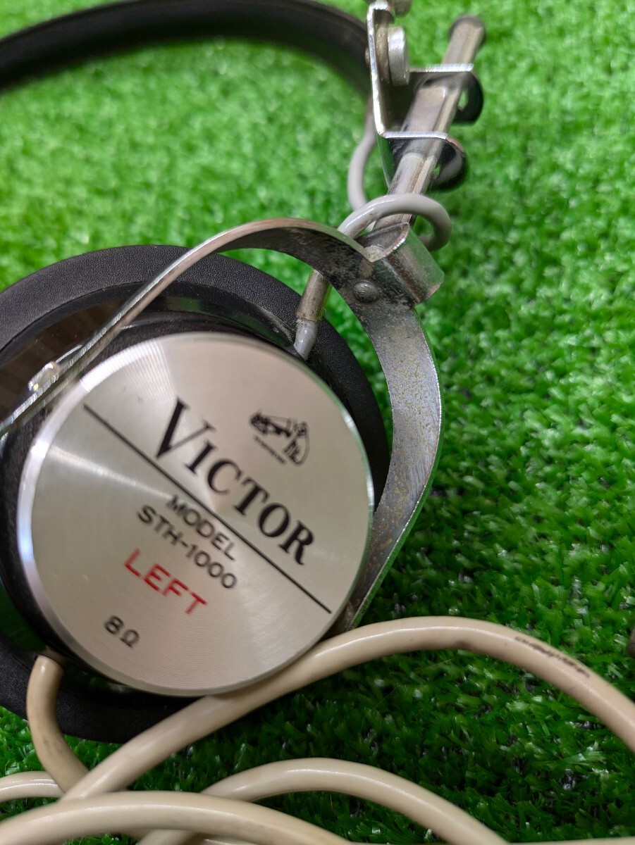 Victor ビクター headphones ヘッドホン ヘッドフォン STH-1000 昭和レトロ_画像5