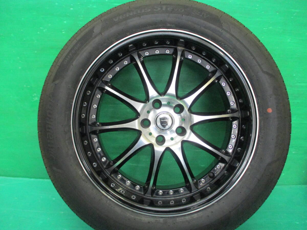 PALAZZO【19×8J+38 5H-108】☆2023年製☆Hankook Ventus S1 evo3 SUV 235/55R19 埼玉県発 現物確認OK♪4本set 235/55-19_画像2