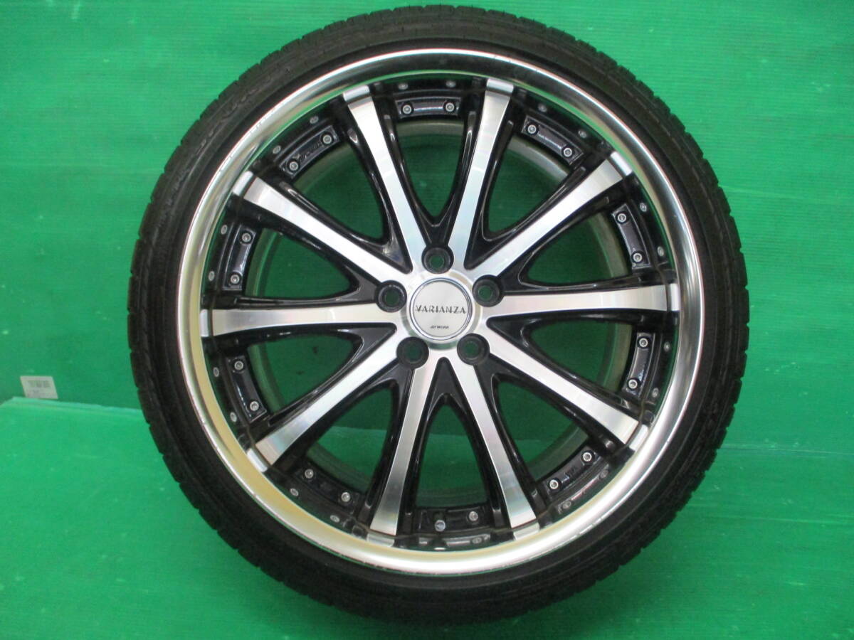 WORK VARIANZA ホイール1本【18×8.5J+50 5H-100】2020年製 215/40R18 タイヤおまけ ホイールのみOK 埼玉県発 現物確認OK♪_画像1