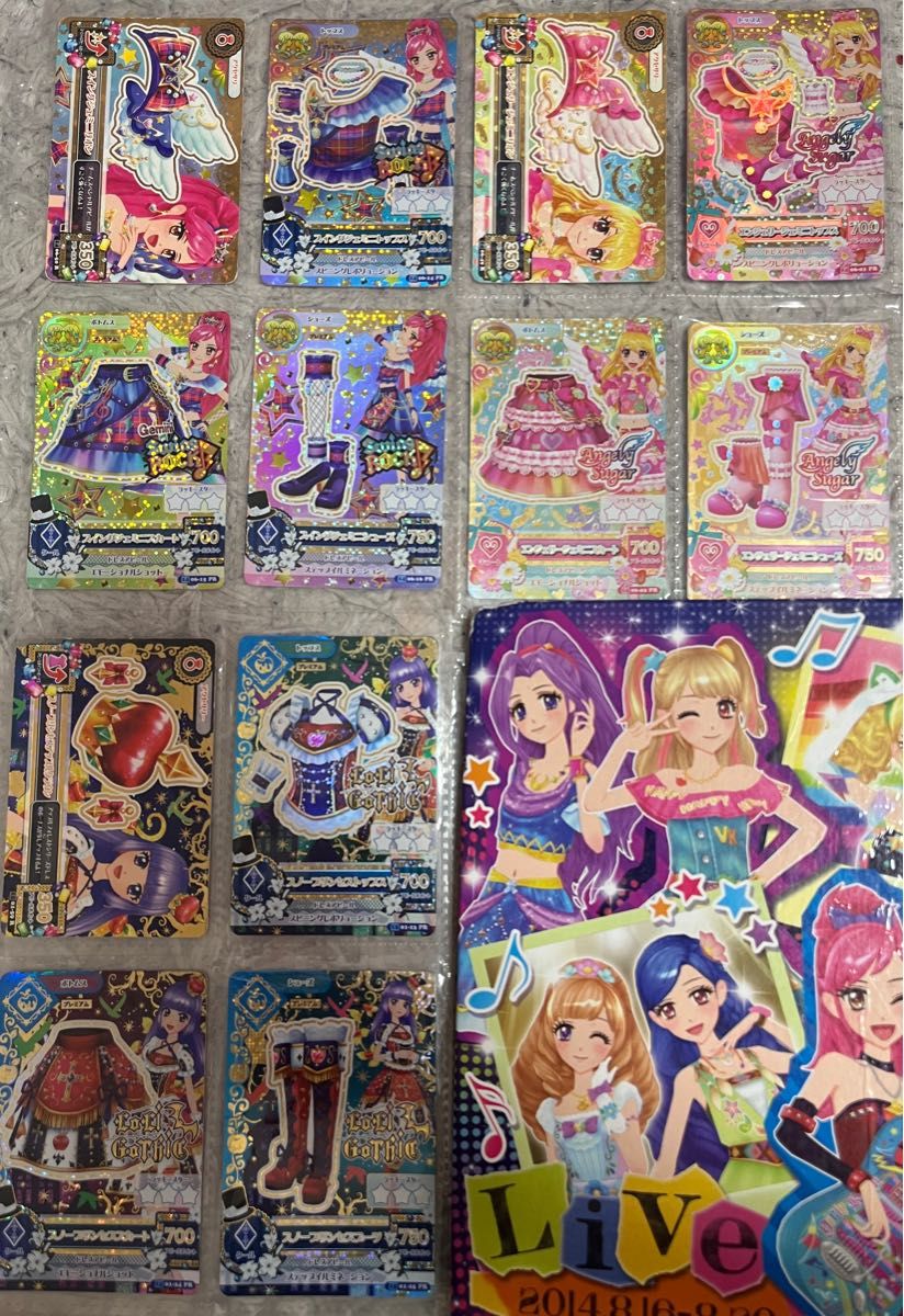 アイカツカード　199枚　まとめ　プレミアム　 エンジェリーシュガー　ロリゴシック　スイングロック　ドリーミークラウン