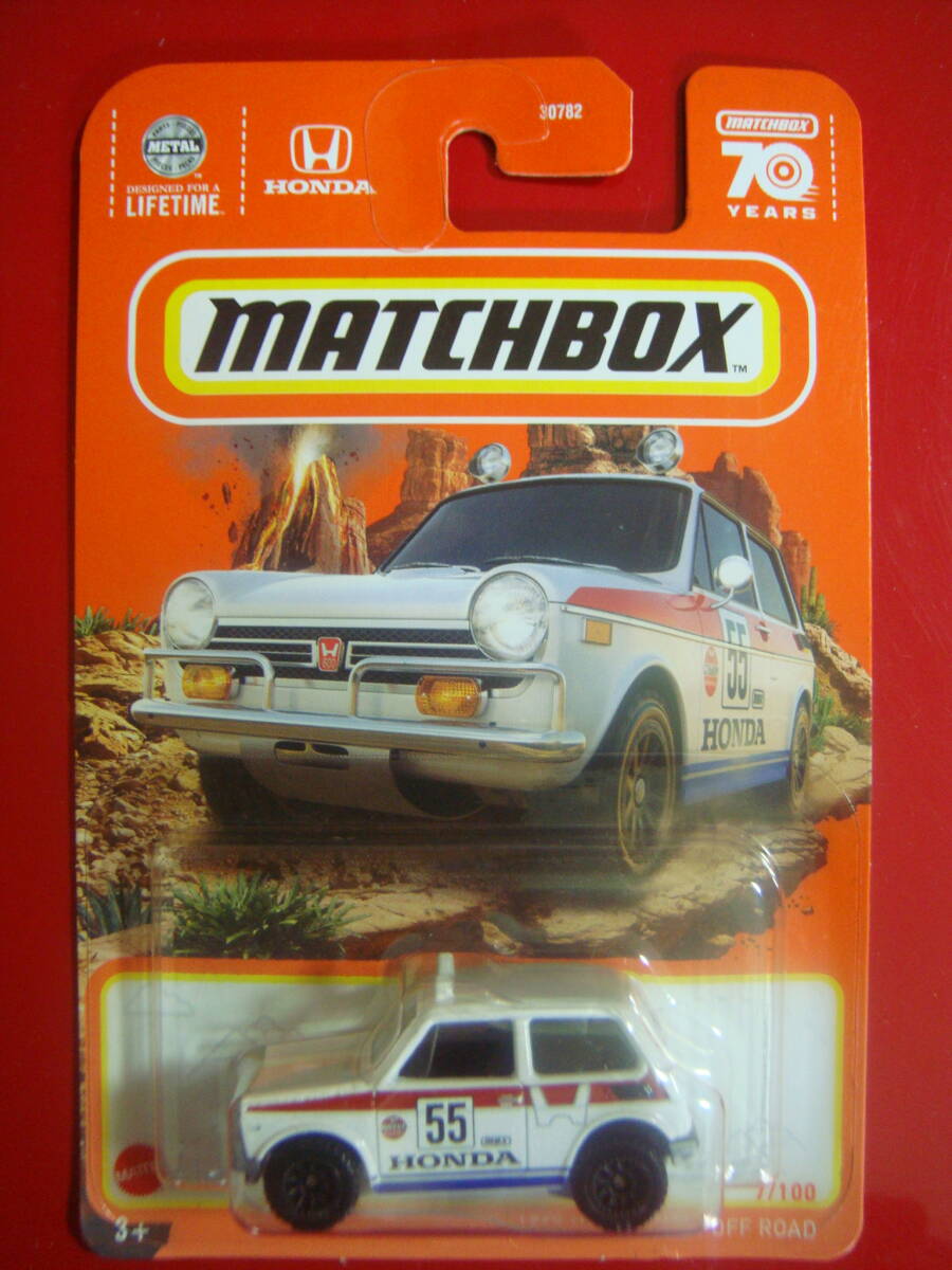 MATCHBOX 1970 ホンダ N600 オフロード 白【レアミニカー】の画像1