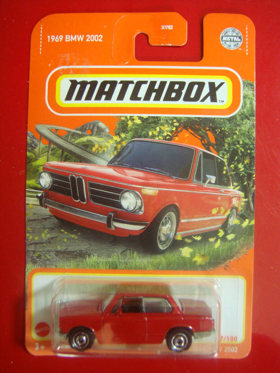 MATCHBOX 1969 BMW 2002 赤【レアミニカー】の画像1