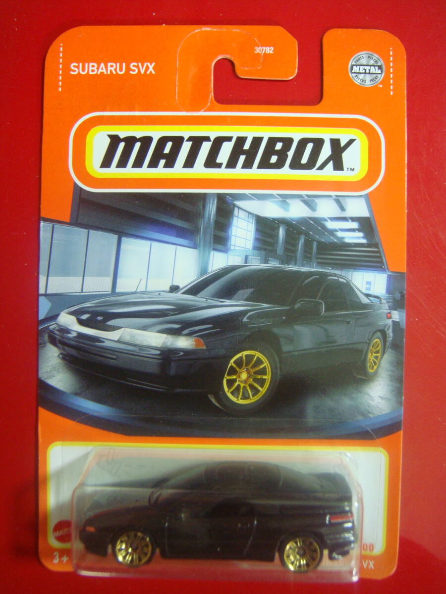 MATCHBOX　＊スバル　SVX　黒＊【レアミニカー】_画像1