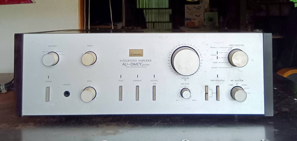 SANSUI pre-main amplifier AU-D607G EXTRA