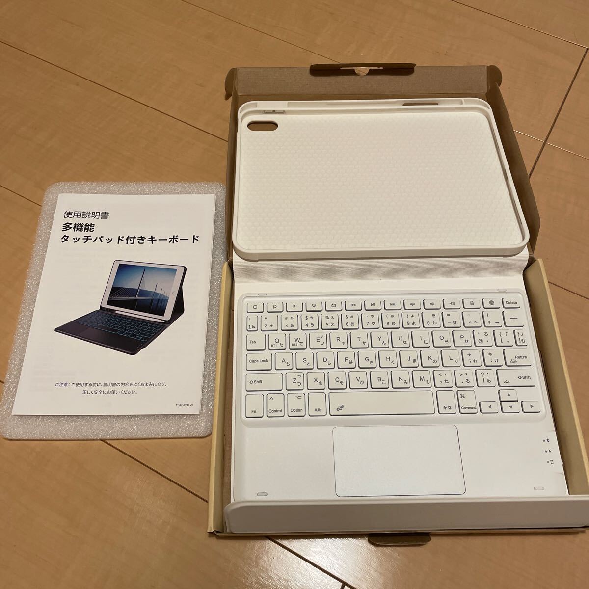 Greenlaw iPad 第10世代 キーボード ケース iPad 10th 10.9インチ専用 タッチパッド付き JIS基準日本語配列 2台デバイスマルチペアリング _画像5