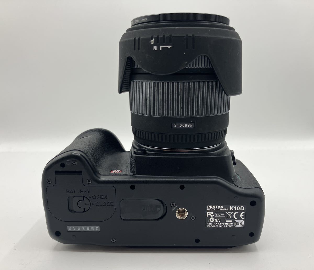 240424388004 PENTAX Pentax K10D SIGMA DC 18-200mm 1:3.5-6.3 однообъективный зеркальный цифровая камера камера аккумулятор есть б/у 