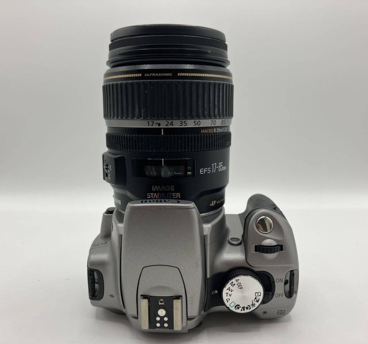 240513438004 Canon キャノン EOS Kiss Digital N Lens EF-S 17-85mm 1:4-5.6 デジタル一眼レフカメラ 現状品 中古_画像5