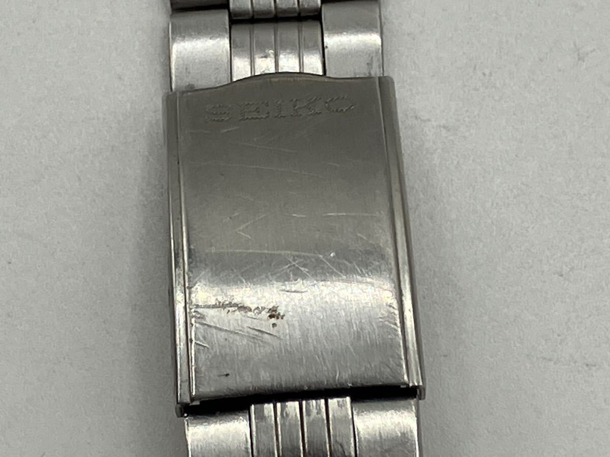 240415338001 SEIKO5 セイコーファイブ 7009-876A デイデイト オートマチック 白文字盤 メンズ 腕時計 稼働 ジャンク 中古の画像4