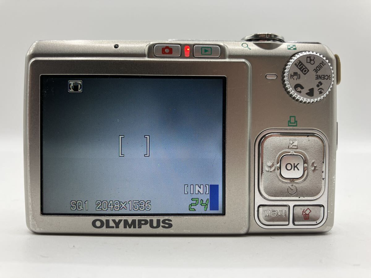 240409409004 OLYMPUS オリンパス FE-230 7.1MEGAPIXEL Lens AF 3X 6.3-18.9mm 1:3.1-5.9 コンパクトカメラ デジタルカメラ 中古_画像5