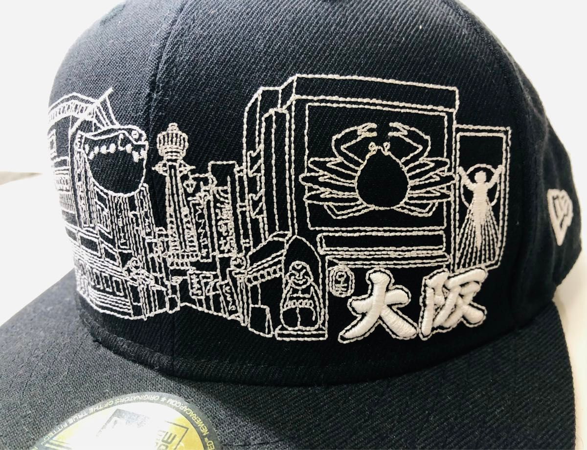 NEW ERA CAP 帽子 ベースボールキャップ ニューエラ 大阪 ブラック