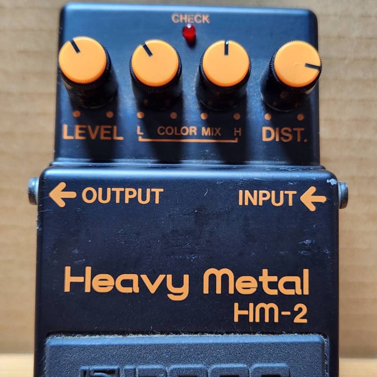 ☆BOSS ボス HM-2 Heavy Metal ヘビーメタル エフェクター ディストーション(中古品/現状品/保管品)☆の画像3