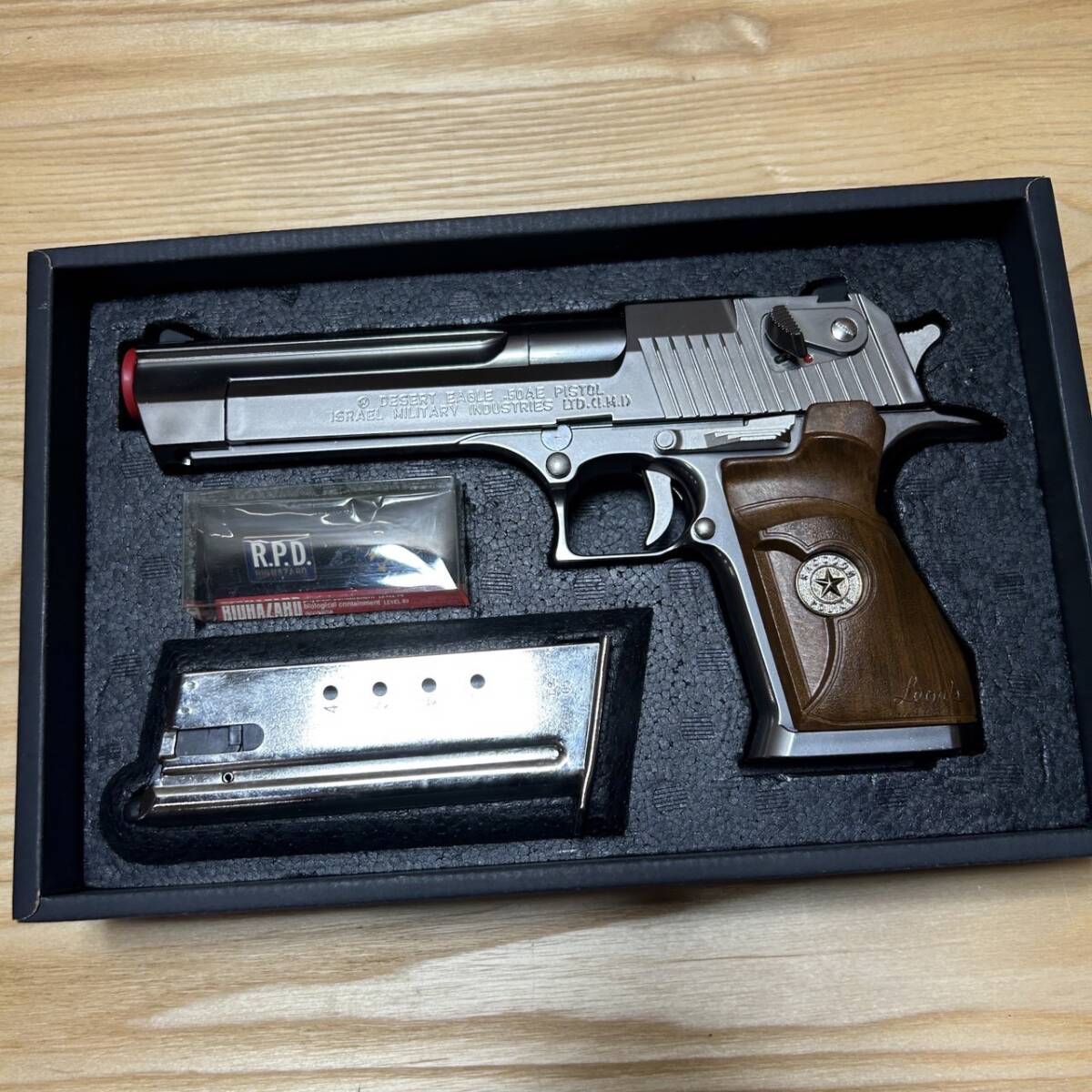 * junk Tokyo Marui Vaio hazard 2 desert Eagle.50AE model *98 limited commodity gas blowback gun box attaching ( secondhand goods / present condition goods / storage goods )*