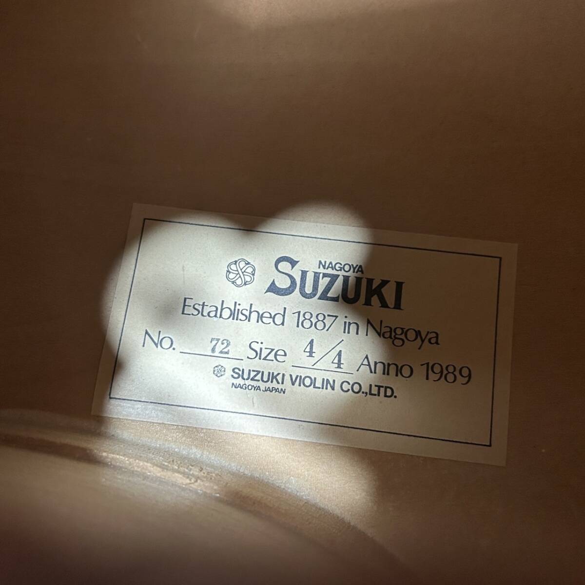 *SUZUKI Suzuki contrabass No.72 4/4 Anno1989 stringed instruments musical instruments ( secondhand goods / present condition goods / storage goods )*