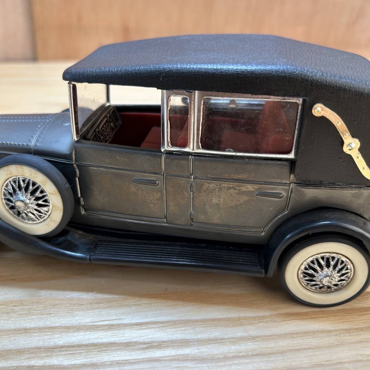 ☆クラシックカーラジオ LINCOLIN リンカーン クラシックカー ミニカー 車型ラジオ ラジオ レトロ アンティーク(中古品/現状品/保管品)☆_画像5