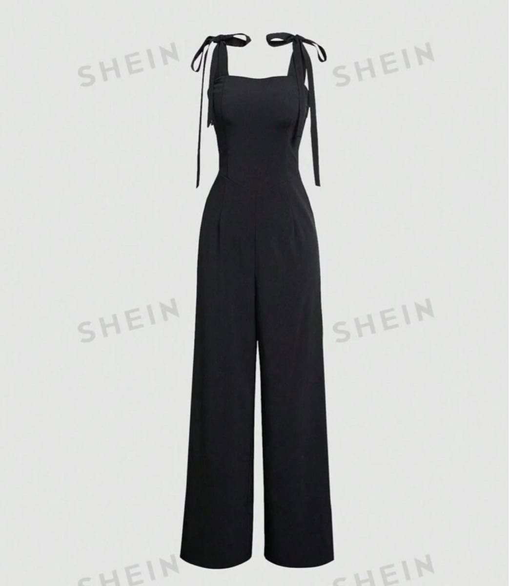 SHEIN  オールインワン ジャンプスーツ M ブラック