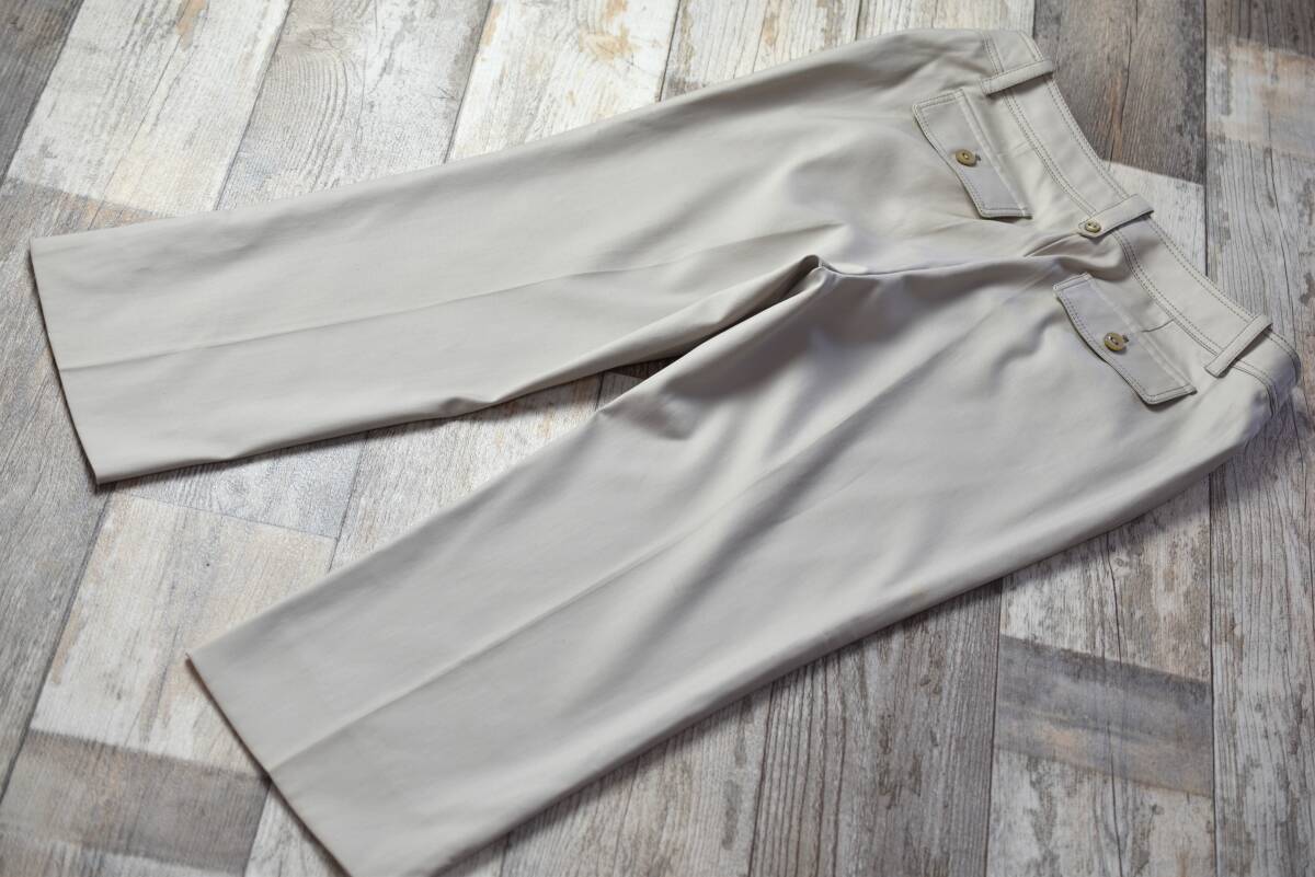  Leilian Leilian cropped pants cotton pants size 11 beige color 