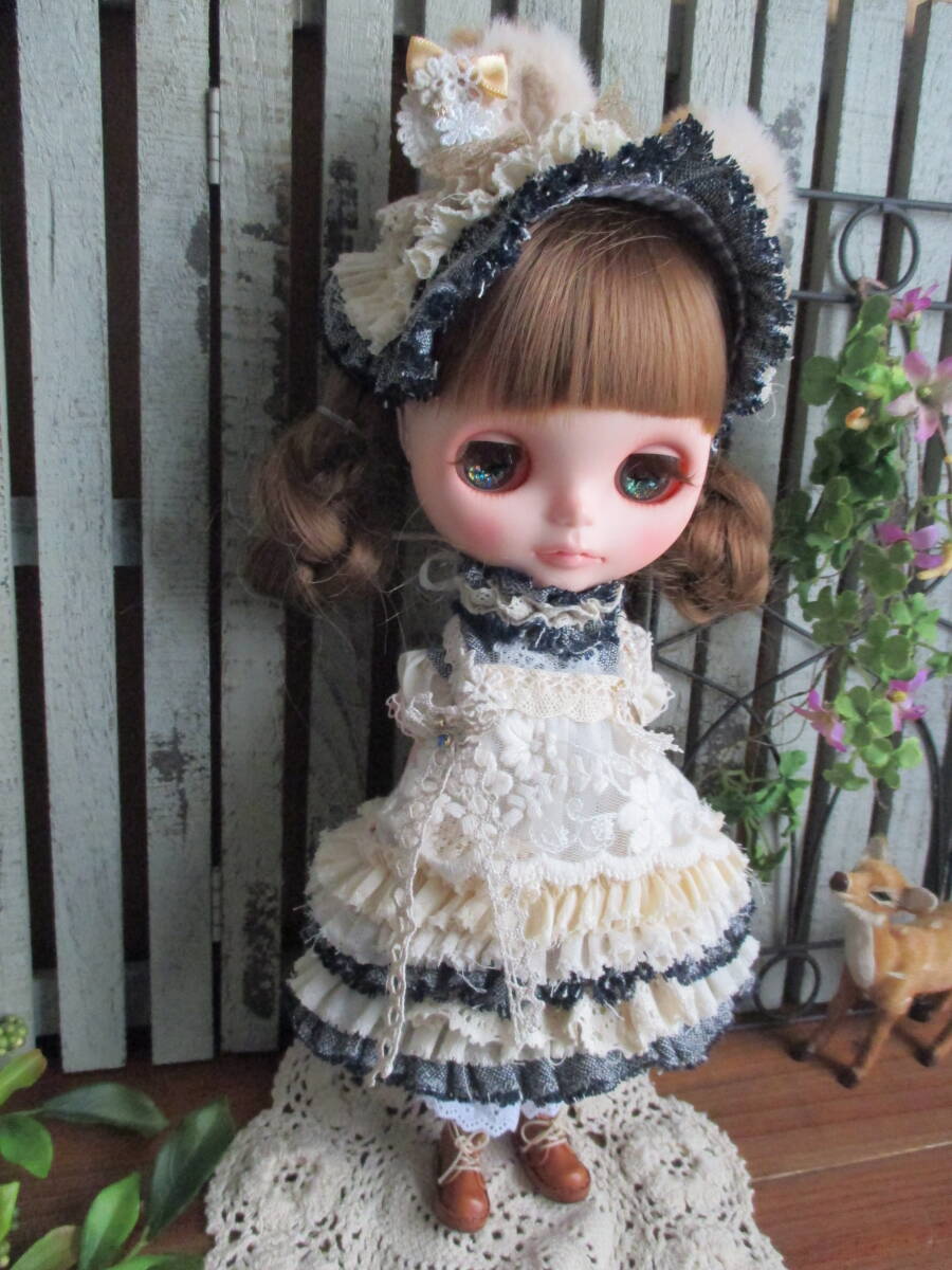 *** Blythe наружный Fit темно-синий . становится One-piece Neo Blythe min***