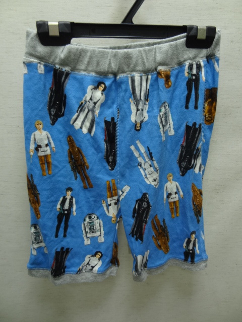  бесплатная доставка почти новый товар Gap Kids GAP KIDS ребенок одежда Kids мужчина хлопок 100% материалы Звездные войны STAR WARS короткий рукав пижама верх и низ в комплекте 150(12)