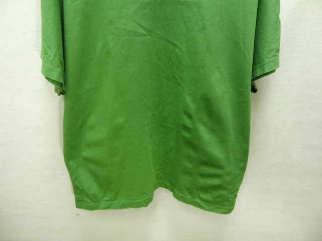 全国送料無料 ユニクロ UNIQLO レディース ドルマンスリーブ 綿100%クルーネック 半袖 緑色Tシャツ Mサイズ_画像5