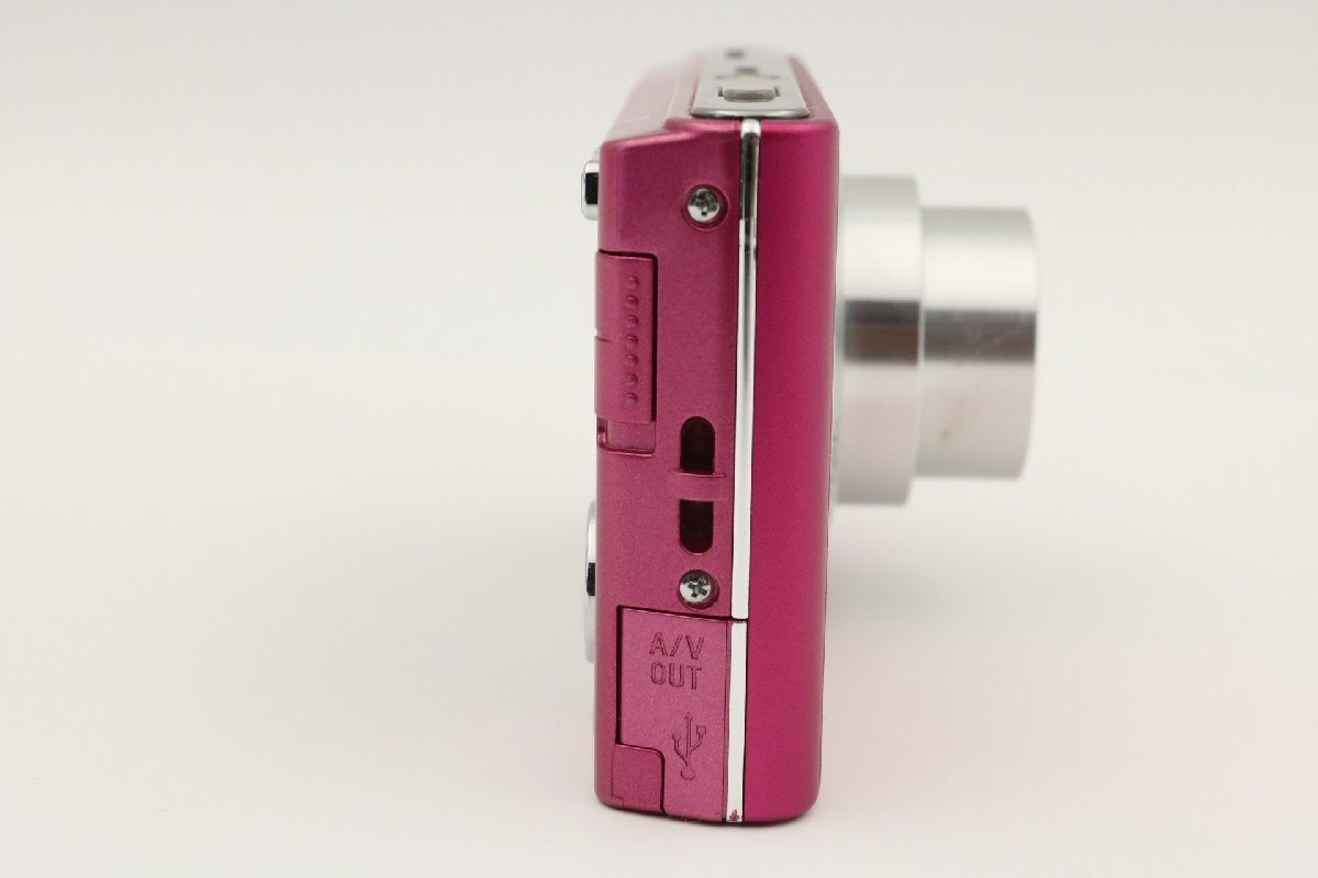 《動作保証》SONY ソニー Cyber-shot サイバーショット DSC-W320 ピンク コンパクト デジタル カメラ 1410万画素 広角26mm 光学4倍 BAT.付_画像4